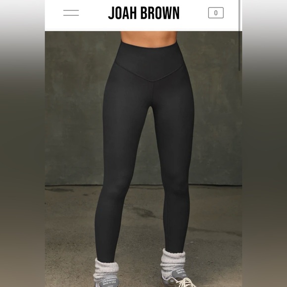 Joah Brown Pants - Joah Brown Scond Skin Black Leggings